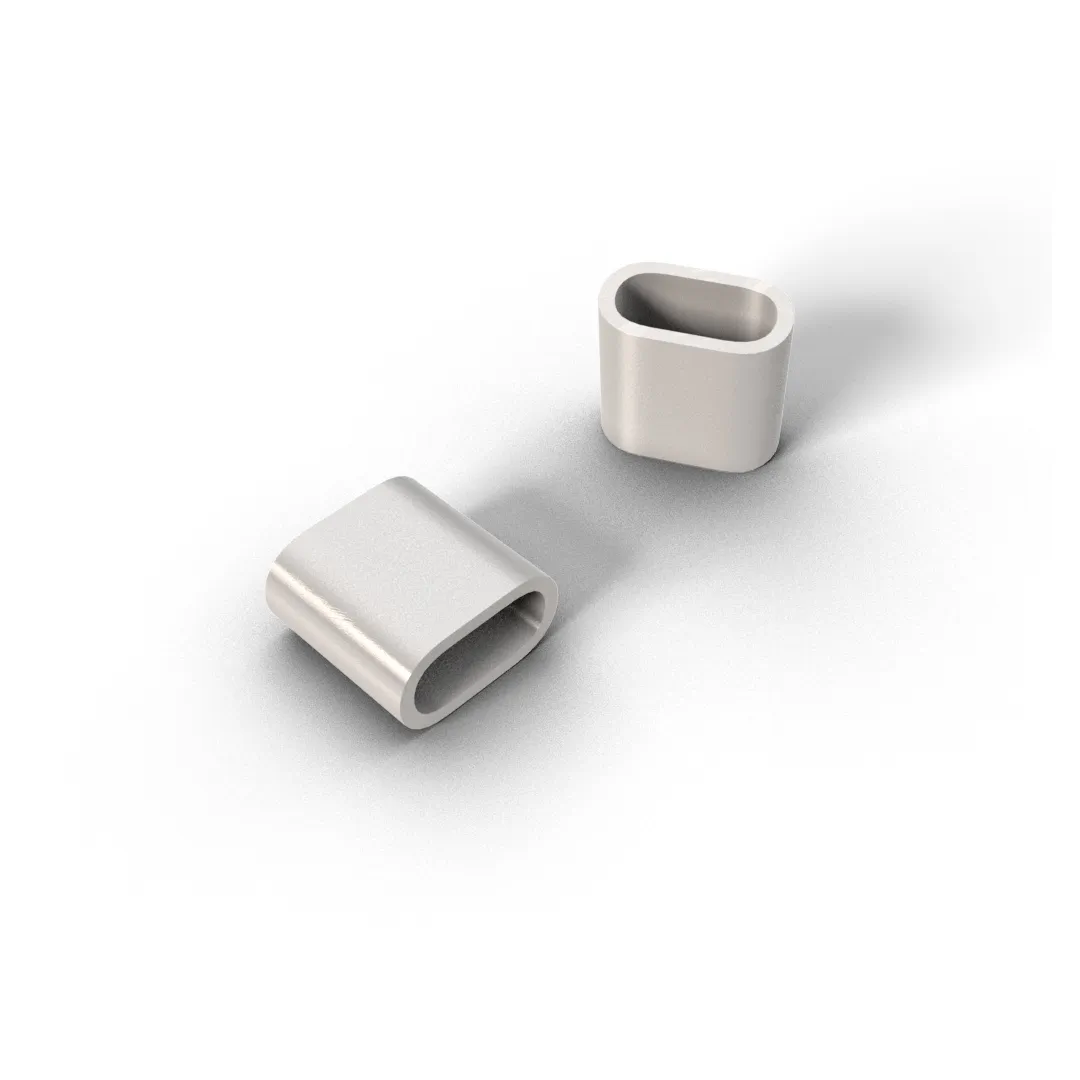 Alumínium záró gyűrű (textil karszalaghoz)